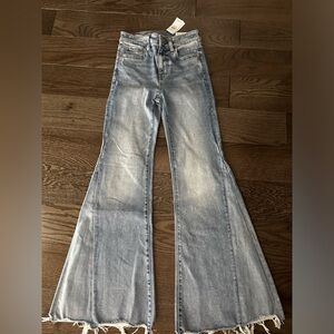 American Eagle Flare jeans.